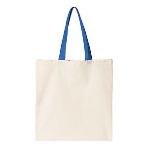 Contrast-Color Handle Tote - OAD105