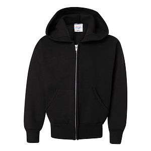 Youth EcoSmart® Full-Zip Hooded Sweatshirt - P480