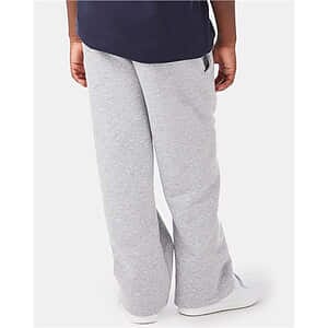 Youth Powerblend® Open-Bottom Sweatpants with Pockets - P890