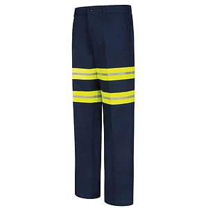 Men's Enhanced Visibility Wrinkle-Resistant Cotton Pants - PC20E