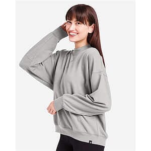 Women's Vintage Oversized Pullover Sweatshirt - PDP6789
