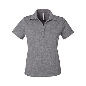 Women's Fairway Marbled Jersey Polo - PDP7058