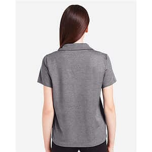 Women's Fairway Marbled Jersey Polo - PDP7058