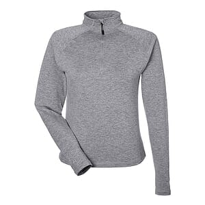 Women's Fairway Marbled Jersey Quarter-Zip Pullover - PDP8023