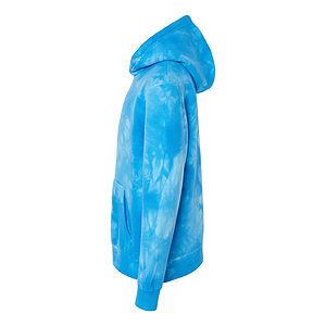 Youth Midweight Tie-Dyed Hooded Sweatshirt - PRM1500TD