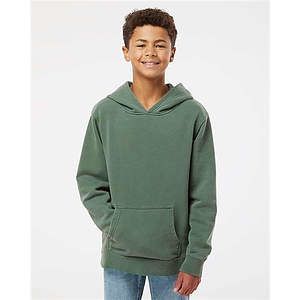 Youth Midweight Pigment-Dyed Hooded Sweatshirt - PRM1500Y