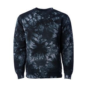 Unisex Midweight Tie-Dyed Crewneck Sweatshirt - PRM3500TD