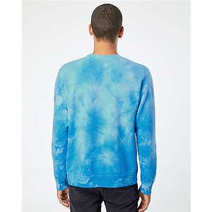 Unisex Midweight Tie-Dyed Crewneck Sweatshirt - PRM3500TD