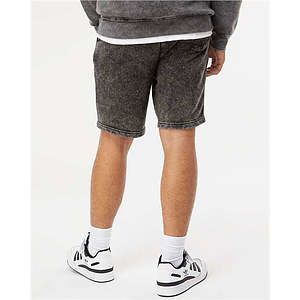Unisex Mineral Wash Fleece Shorts - PRM50STMW