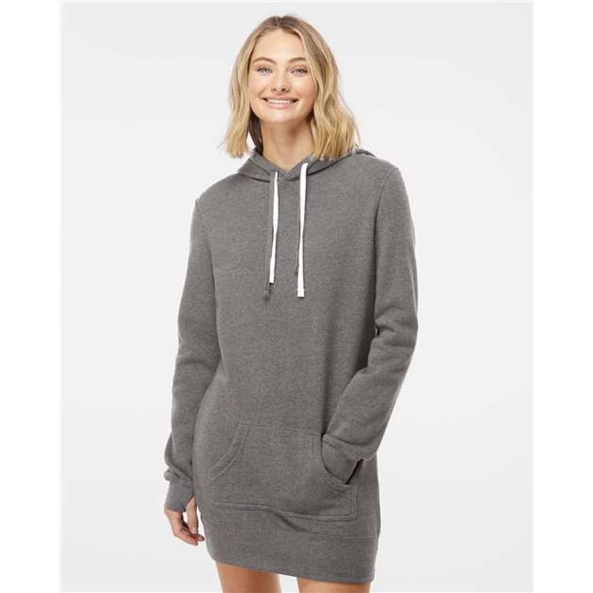 Women’s Special Blend Hooded Sweatshirt Dress - PRM65DRS
