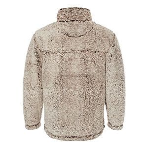 Unisex Sherpa Fleece Quarter-Zip Pullover - Q10