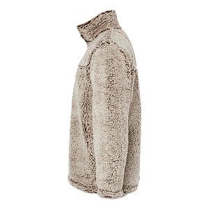 Unisex Sherpa Fleece Quarter-Zip Pullover - Q10