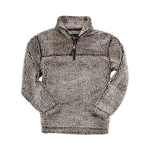 Unisex Sherpa Fleece Quarter-Zip Pullover - Q10