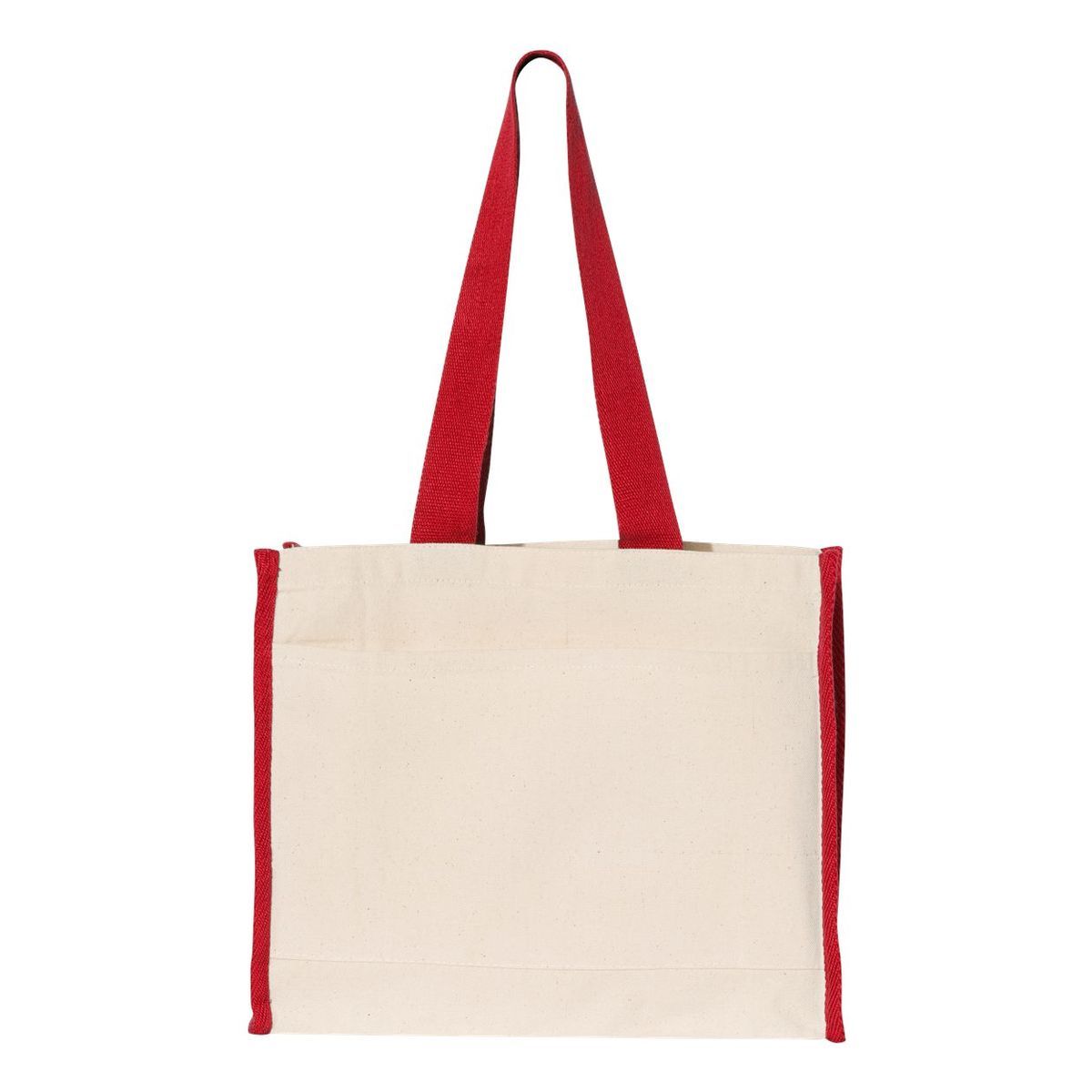 14L Tote with Contrast-Color Handles - Q1100