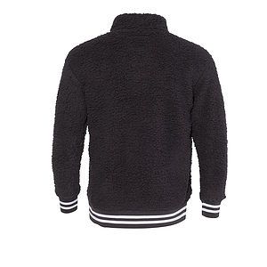 Unisex Varsity Sherpa Quarter-Zip Pullover - Q20