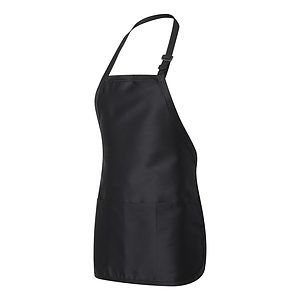 Full-Length Apron with Pouch Pocket - Q4250