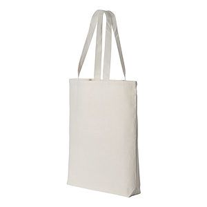 11L Canvas Tote with Contrast-Color Handles - Q4400