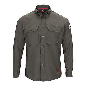 Men's iQ Series® Long Sleeve Comfort Woven Lightweight Shirt - QS50