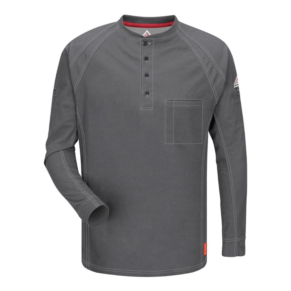 Men's Tall Long Sleeve Henley - QT20T