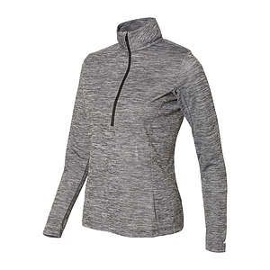 Women's Striated Quarter-Zip Pullover - QZ7EAX
