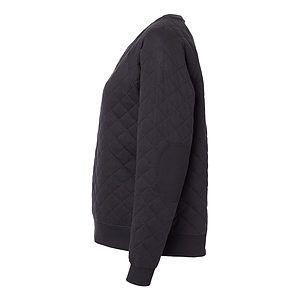 Women's Quilted Crewneck Pullover - R08