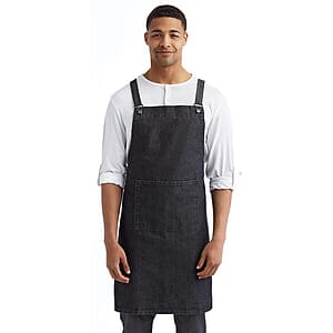 Cross Back Barista Bib Apron - RP129