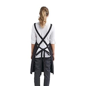 Cross Back Barista Bib Apron - RP129