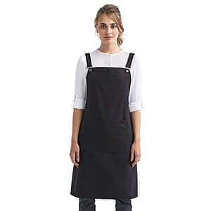 Cross Back Barista Bib Apron - RP129