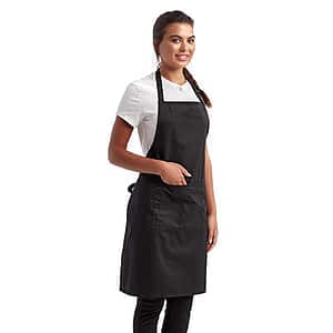 Recycled Pocket Bib Apron - RP154