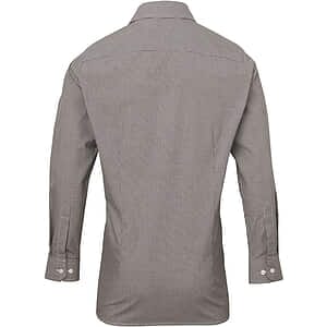 Men's Microcheck Gingham Cotton Shirt - RP220