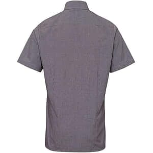 Men's Microcheck Gingham Cotton Shirt - RP221