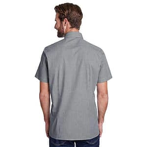 Men's Microcheck Gingham Cotton Shirt - RP221