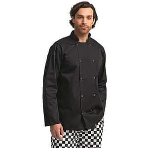 Unisex Ten Studded Front Chef Coat - RP665