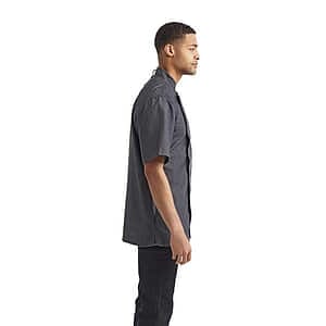 Unisex Zip-Close Short Sleeve Chef's Coat - RP906