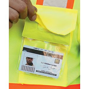 Retractable Clear ID Pocket - RTCID