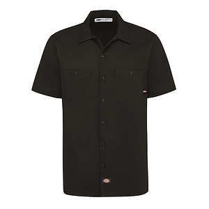 Men's Industrial Short Sleeve Cotton Work Shirt - S307