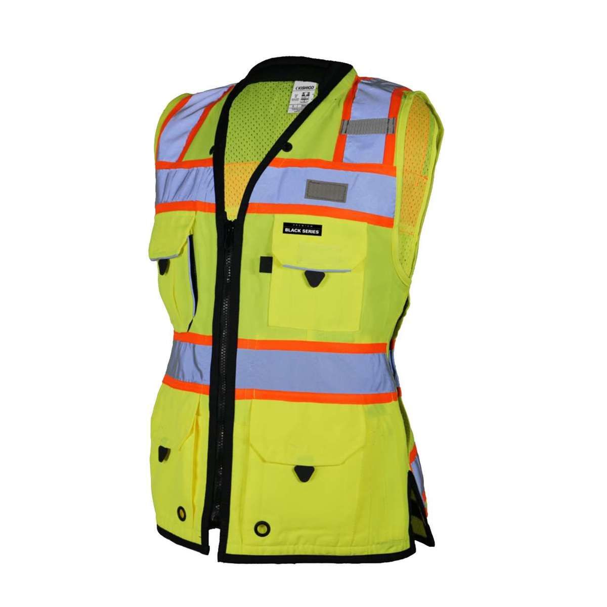 Women's Premium Black Series® Heavy Duty Surveyors Vest - S5021-5022