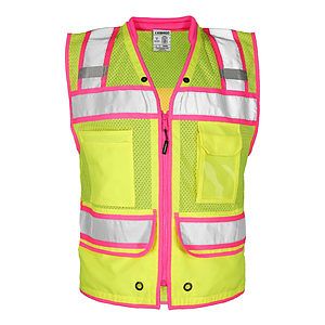 Men's Color Contrast High Performance Surveyors Vest - S5042-5046