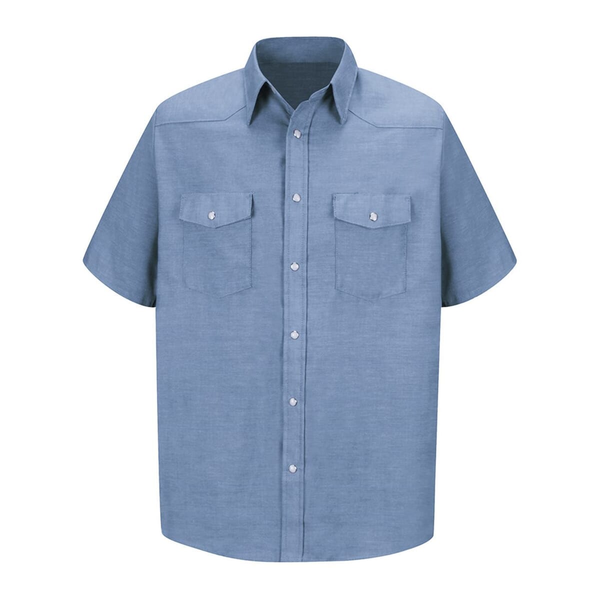 Men's Tall Deluxe Western Style Short Sleeve Shirt - SC24T