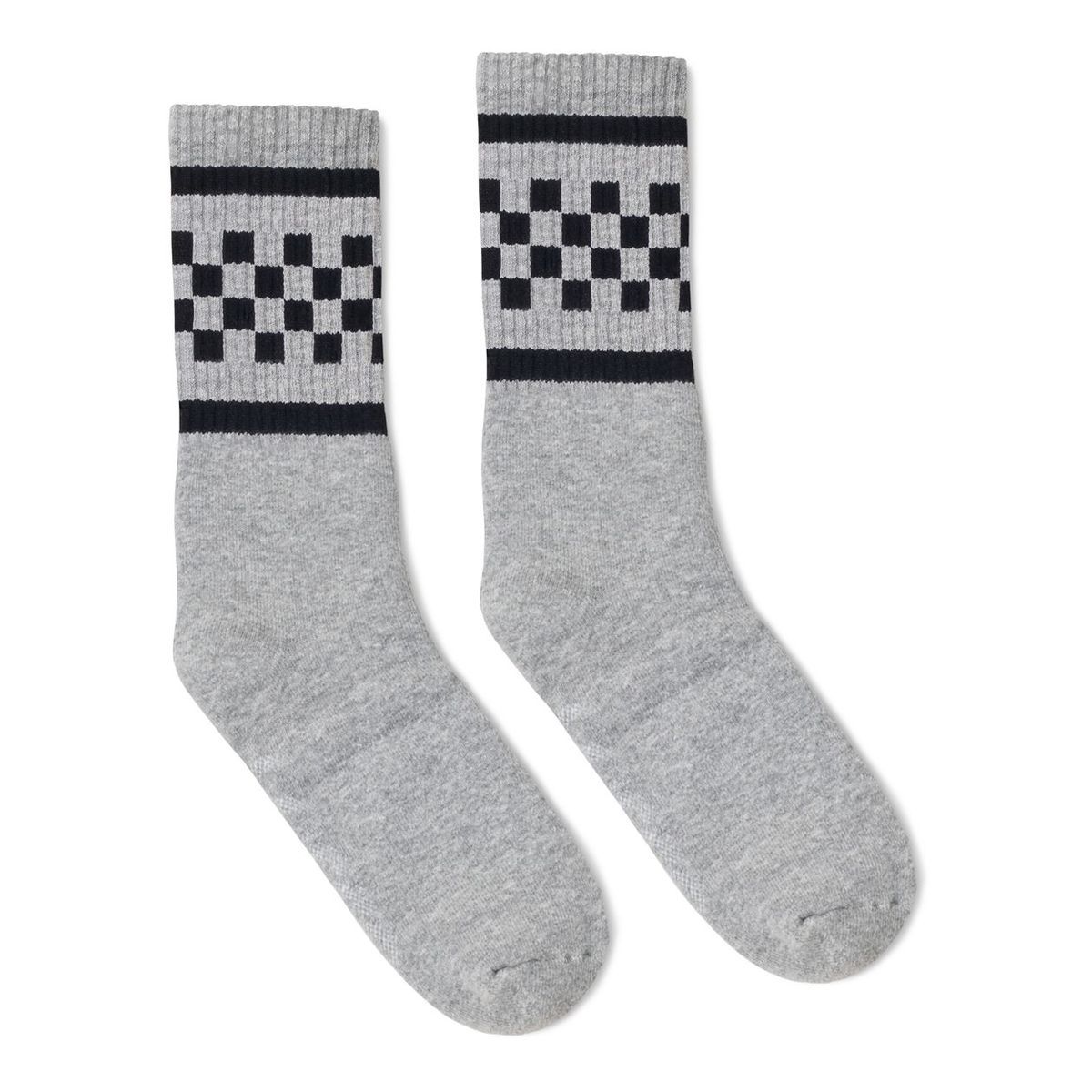 USA-Made Checkered Crew Socks - SC300