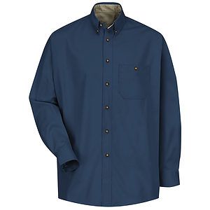 Men's Cotton Contrast Dress Shirt - SC74