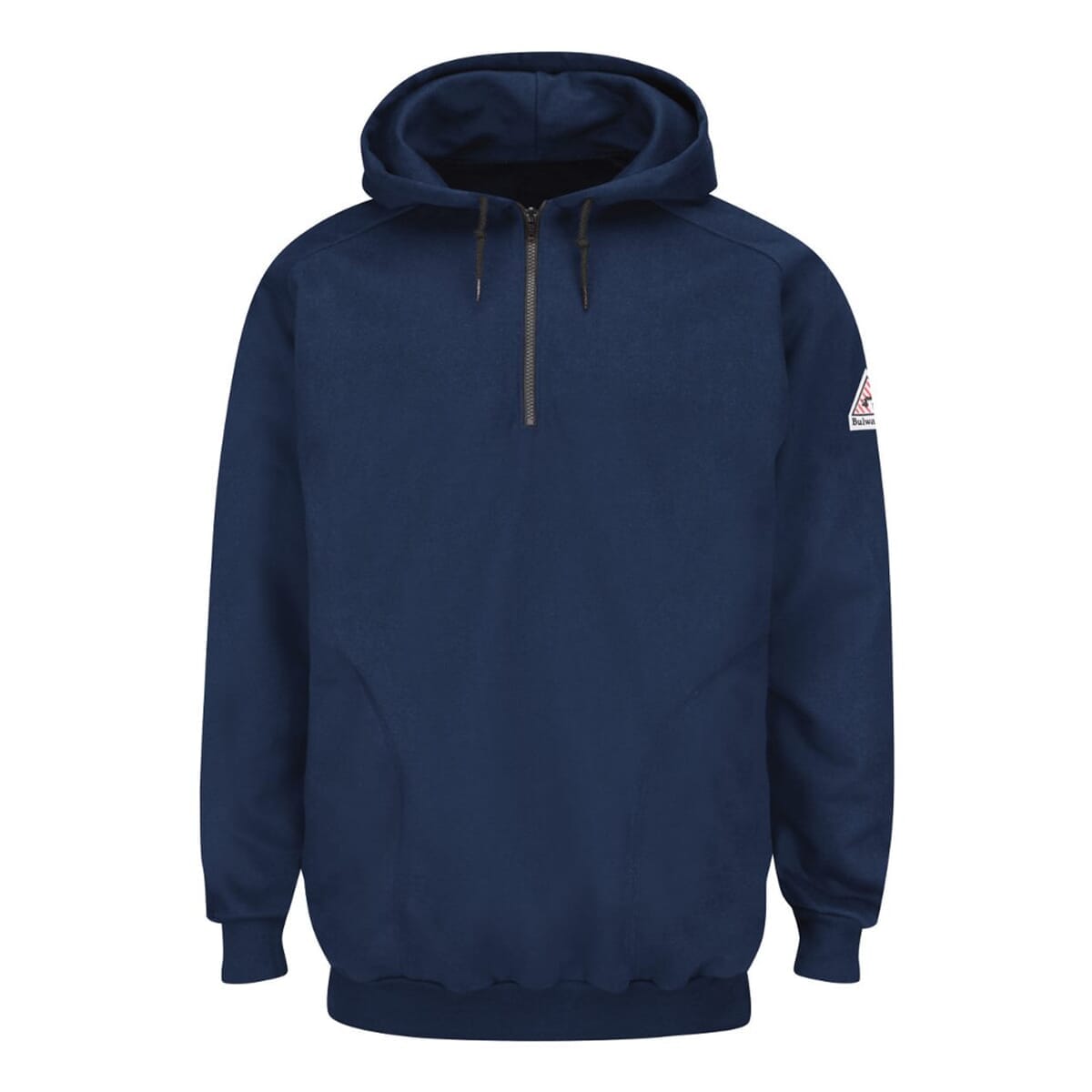 Men's Tall Flame Resistant Quarter-Zip Hooded Sweatshirt - SEH8T