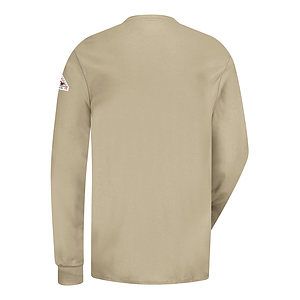 Men's Tall Long Sleeve Tagless Henley Shirt - SEL2T