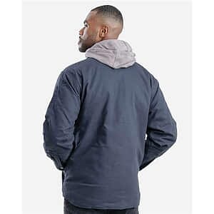 Men's Throttle Hooded Shirt Jacket - SH68