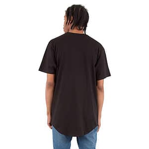 Unisex Curved Hem Long T-Shirt - SHCLT