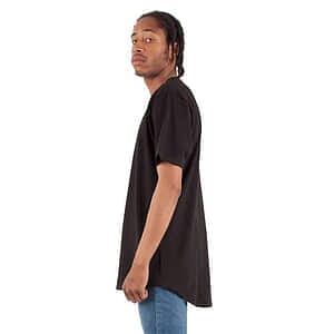 Unisex Curved Hem Long T-Shirt - SHCLT