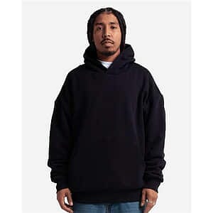 Men's Garment-Dyed Double Layer Reversible Hooded Sweatshirt - SHDLP