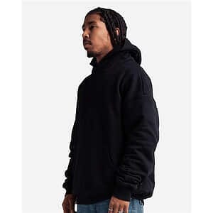 Men's Garment-Dyed Double Layer Reversible Hooded Sweatshirt - SHDLP