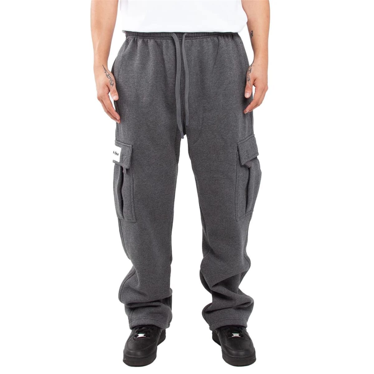 Men's Fleece Cargo Pocket Sweatpants - SHFCP