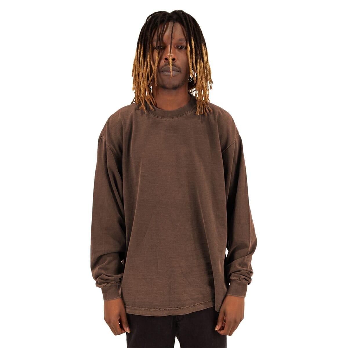 Men's Garment-Dyed Long Sleeve T-Shirt - SHGDLS